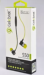 Навушники Celebrat S50 Green - мініатюра 3