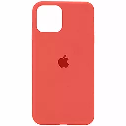 Чехол Silicone Case Full for Apple iPhone 11 Peach