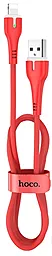 Кабель USB Hoco X45 Surplus Lightning Cable Red