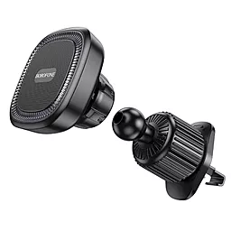 Автодержатель магнитный Baseus Small Ears Series Magnetic Car Air Vent Mount with Cable Clip Black (SUGX-A01)