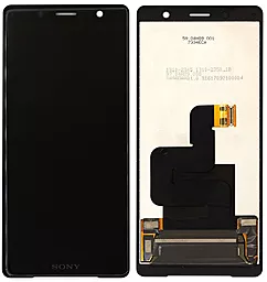 Дисплей Sony Xperia XZ2 Compact (H8314, H8324, SO-05K) с тачскрином, Black
