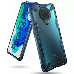 Чехол Ringke Fusion X Xiaomi Redmi K30 Pro, Poco F2 Pro Blue (RCX4748)