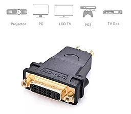 Видеокабель Ugreen HDMI - DVI-I (24+5) 1080p 60hz black (20123) - миниатюра 6