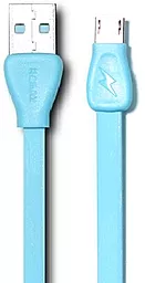 Кабель USB Remax Martin micro USB Cable Blue (RC-028m)