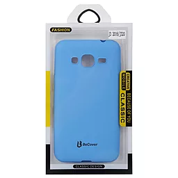 Чехол BeCover Case Samsung J320 Galaxy J3 2016 Blue (703243) + Glass - миниатюра 3