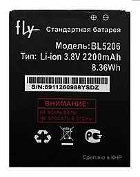Аккумулятор Fly 5206 / BL-5206 (2200 mAh) 12 мес. гарантии