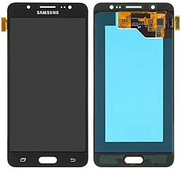 Дисплей Samsung Galaxy J5 J510 2016 з тачскріном, оригінал, Black
