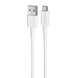 Кабель USB Proove Small Silicone 12w Micro USB cable White (CCSM20001302)