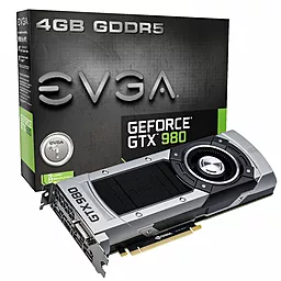 Видеокарта EVGA GeForce GTX 980 Superclocked 04G-P4-2982-KR