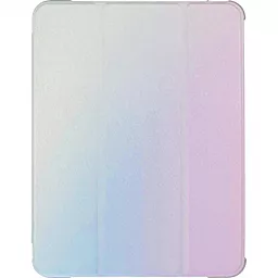 Чехол для планшета BeCover Gradient Soft TPU с креплением Apple Pencil для Apple iPad Air 10.9" 2020, 2022, iPad Pro 11" 2018  Blue-Pink (706579)