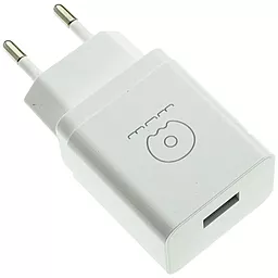 Сетевое зарядное устройство WUW T28 12W 2.1A USB-A with + USB-C Cable White - миниатюра 4