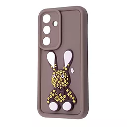 Чехол Pretty Things Case для Samsung Galaxy A34  brown/rabbit