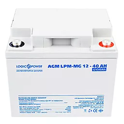 Аккумуляторная батарея Logicpower LPM-MG 12V 40Ah AGM (3874)