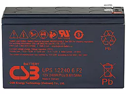 Акумуляторна батарея CSB 12V 5Ah 240W (UPS122406F2)