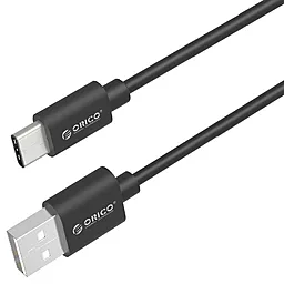 USB Кабель Orico Type-C ECU-10 Type-C to USB Black - мініатюра 2