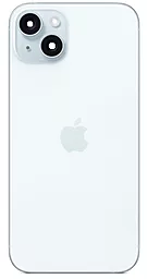 Задняя крышка корпуса Apple iPhone 15 Plus со стеклом камеры Original Blue