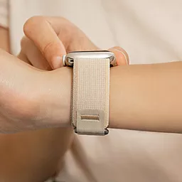 Ремешок Flex Woven Nylon Watch Loop для Apple Watch 42/44/45/49mm Starlight (SAW459161SI23) - миниатюра 7