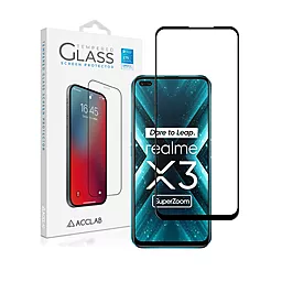 Захисне скло ACCLAB Full Glue для Realme X3 Чорне (1283126508462)