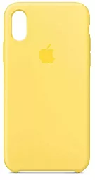 Чехол Apple Silicone Case PB для Apple iPhone XR Canary Yellow
