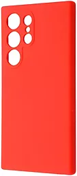 Чехол Wave Full Silicone Cover для Samsung Galaxy S24 Ultra Red