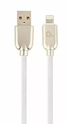 Кабель USB Cablexpert Premium 2m 2.1a Lightning Cable White (CC-USB2R-AMLM-2M-W)