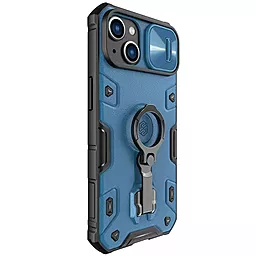 Чехол Nillkin CamShield Armor для Apple iPhone 14  Blue - миниатюра 5