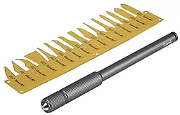 Набор лопаток Qianli 011 (ручка 012 с цангой, 16 прецизионных металлических лопаток)