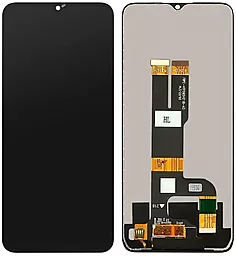 Дисплей Realme C30s (черный шлейф) с тачскрином, оригинал, Black