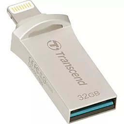 Флешка Transcend 32GB JetDrive Go 500 Silver USB 3.1/Lightning (TS32GJDG500S) - миниатюра 2