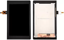 Дисплей для планшету Lenovo Yoga Tablet 3 X50 (YT3-X50M, YT3-X50F, YT3-X50L, жовтий шлейф) з тачскріном, оригінал, Black