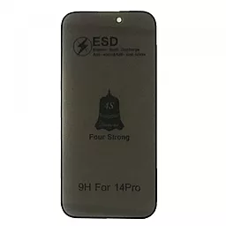 Захисне скло ESD PRIVACY GLASS для Apple iPhone 14 Pro  Black (без упаковки)