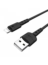 Кабель USB Hoco X30 Star Charging Lightning  Black - миниатюра 2