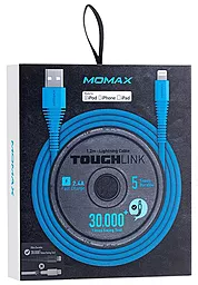 Кабель USB Momax Tough Link Lightning Cable 1.2m Blue (DL8B) - миниатюра 7