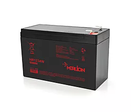 Аккумуляторная батарея Merlion HR1234W, 12V 9.5Ah Q10 / 420