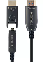 Видеокабель Cablexpert (AOC) HDMI - HDMI/mini HDMI v2.0 4k 60hz 30m black (CCBP-HDMID-(AOC)-30M)