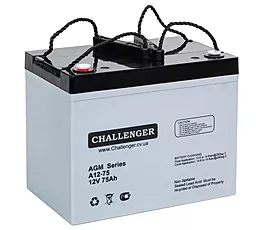 Аккумуляторная батарея Challenger 12V 75Ah (A12-75)