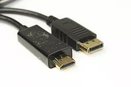 Відеокабель PowerPlant DisplayPort - HDMI v.1.4 1.8m (KD00AS1278)