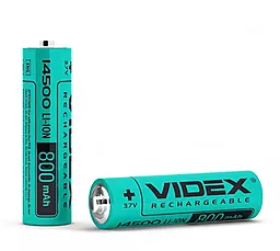 Акумулятор Videx 14500 (без захисту) 800mAh