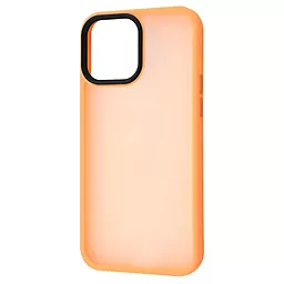 Чехол Wave Matte Colorful Case для Apple iPhone 13 Pro Max Orange