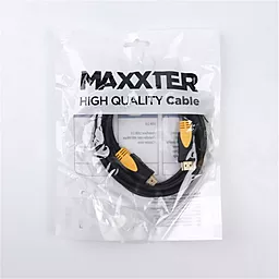 Видеокабель Maxxter HDMI - HDMI v2.0 1м Black(VP-HDMI-1M) - миниатюра 2