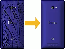 Замена задней крышки HTC Windows Phone 8X C620e