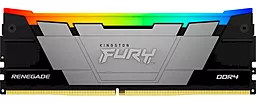 Оперативная память Kingston Fury 16 GB (2x8GB) DDR4 3600 MHz Renegade RGB Black (KF436C16RB2AK2/16) - миниатюра 3