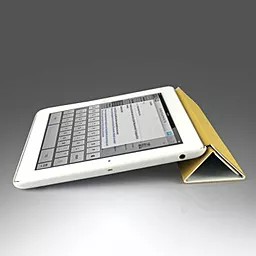 Чехол для планшета JisonCase Executive Smart Cover for iPad 4/3/2 White (JS-IPD-06H00) - миниатюра 8