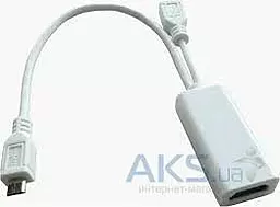 Видео переходник (адаптер) Siyoteam Micro USB to HDMI Adapter MHL White (SY-714) - миниатюра 2