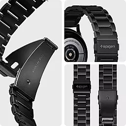 Сменный ремешок для умных часов Samsung Galaxy Watch 4/5/6 44/40mm Black (600WB24980) - миниатюра 2