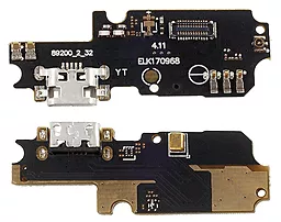 Нижняя плата Asus ZenFone 3 Max (ZC553KL) c разъемом зарядки и микрофоном