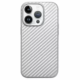 Чохол K-DOO Mag Noble Collection для iPhone 14 Pro Carbon Silver (00-00024298)