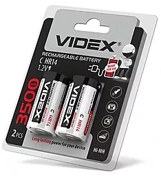 Аккумулятор Videx C (HR14) 3500mAh double blister 2шт