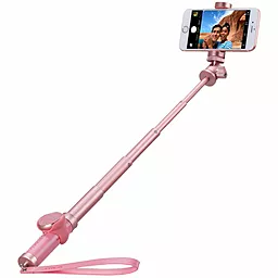 Монопод Momax Selfie Pro Bluetooth Selfie Pod 90cm Rose Gold (KMS4L2) - миниатюра 2
