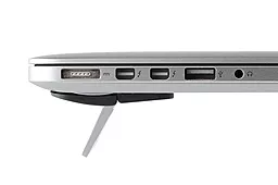 Bluelounge Kickflip Laptop Stand for MacBook Pro 15 Black (KF-15-BL) - миниатюра 3